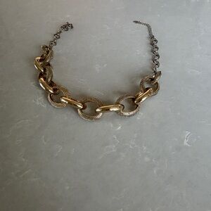 Brooks Brothers Gold and Silver Chain Necklace